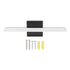 LED Vanity Light 15.7 Inch 6000K White Light Over Mirror Wall Mounted Modern Vanity Light Bar for Bathroom Bedroom 85 to 265V