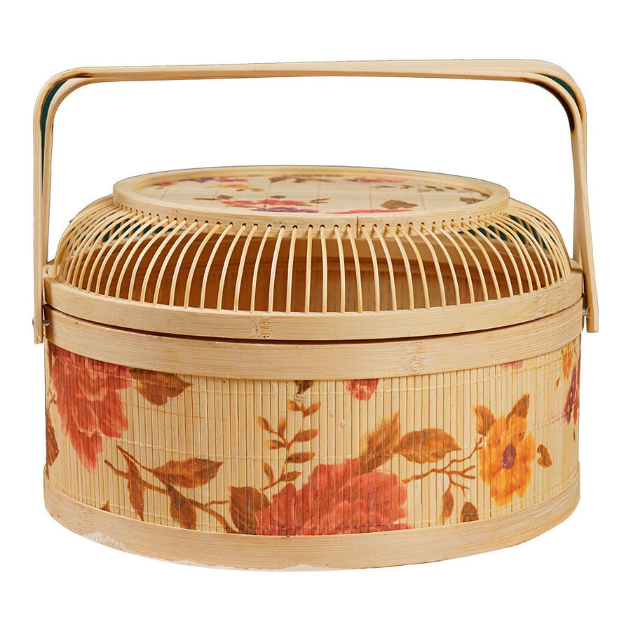 Rattan Small Bamboo Basket Hand Woven Children's Bamboo Woven Straw Bag