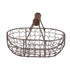 2pcs Flower Girl Basket Wedding Flower Baskets Metal Baskets Home Decor