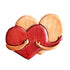 Wooden Heart Decorative Ornament Heart Shaped Craft Pendant Gift For Mother&