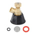 G3/8 Female Thread Irrigation High Pressure Windproof Sprayer Agriculture High Pressure Fine Mist Nozzle with Windproof Cover