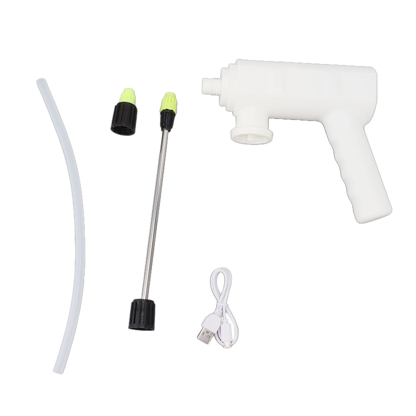 Electric Plant Sprayer Spout Battery Powered USB Rechargeable Handheld Automatic Watering Sprayer Head with Spray Bar for Home Garden B