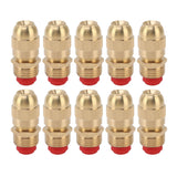 10Pcs G1/2 Male Thread Sprinkler Nozzle Garden Irrigation Water Spray Head Adjustable Watering Sprayer Nozzle Small Body