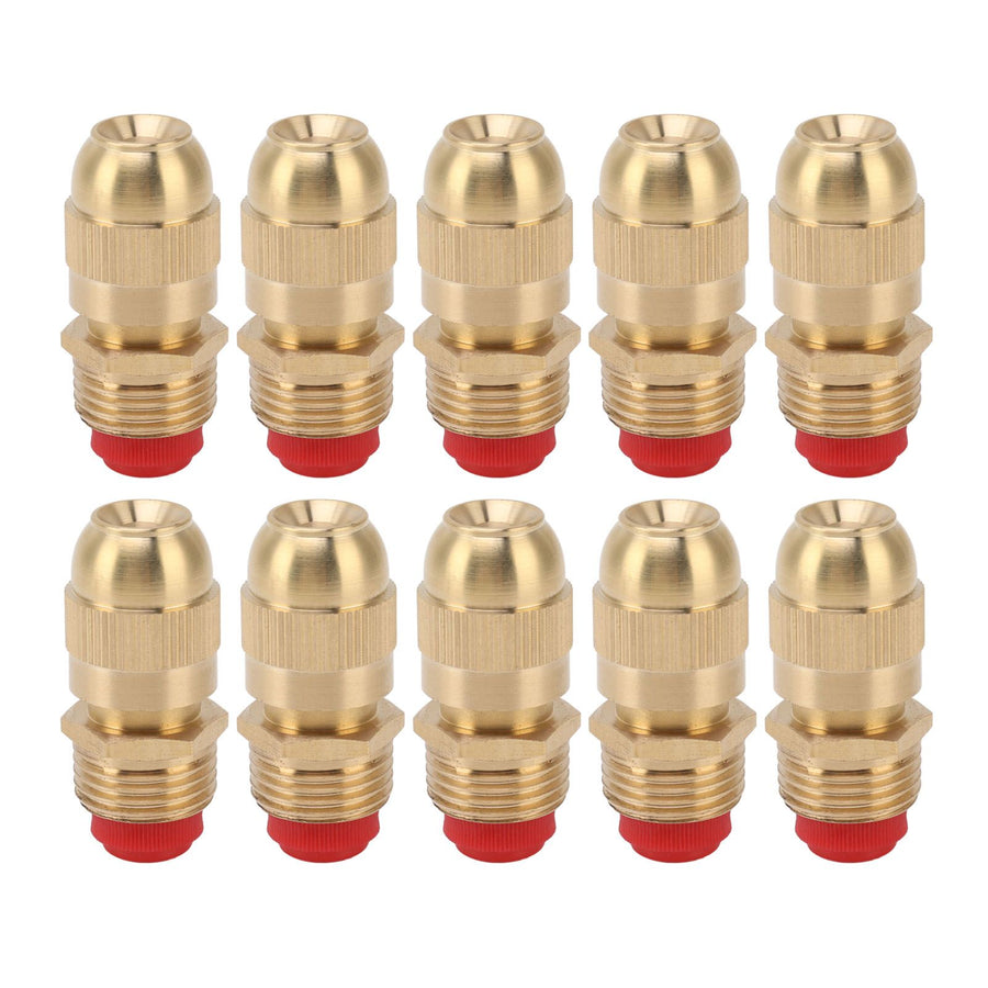 10Pcs G1/2 Male Thread Sprinkler Nozzle Garden Irrigation Water Spray Head Adjustable Watering Sprayer Nozzle Big Body