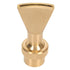 Fountain Nozzle Brass G3/4 Female Thread 25mm Narrow Fan Shaped Pond Sprinkler for Garden Pond Amusement Park Museums