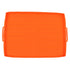 Griddle Mat Silicone Grill Cover Protective Grill Cover BBQ Grill Mat for Outdoor Cooking 22in Orange Handle