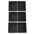 6 Pcs Chicken Nesting Box Pads PE Chicken Nesting Pads for Coop Chicken Egg Laying Accessory Black