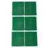 6 Pcs Chicken Nesting Box Pads PE Chicken Nesting Pads for Coop Chicken Egg Laying Accessory Green
