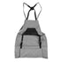 Harvest Bag Fruit Picking Apron Large Capacity Oxford Cloth Quick Release Garden Pouch for Orchard Garden Farm Grey