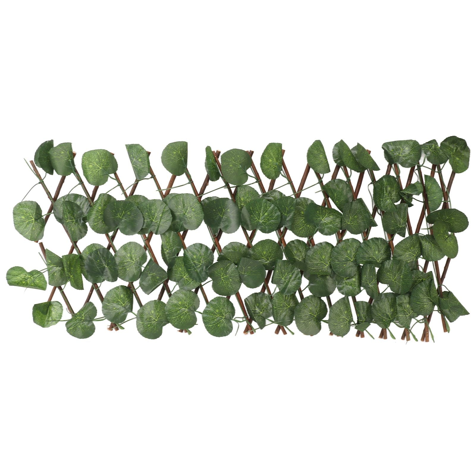 Artificial Hedges Fence Simulation Expandable Sun Protection Waterproof Artificial Topiary Hedge Plant for Garden Begonia Leaf
