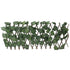 Artificial Hedges Fence Simulation Expandable Sun Protection Waterproof Artificial Topiary Hedge Plant for Garden Grape Leaves