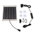 Solar Water Pump Kit 20W Submersible for Fountain Pond Bird Bath Irrigation Adjustable Water Volume with Switch