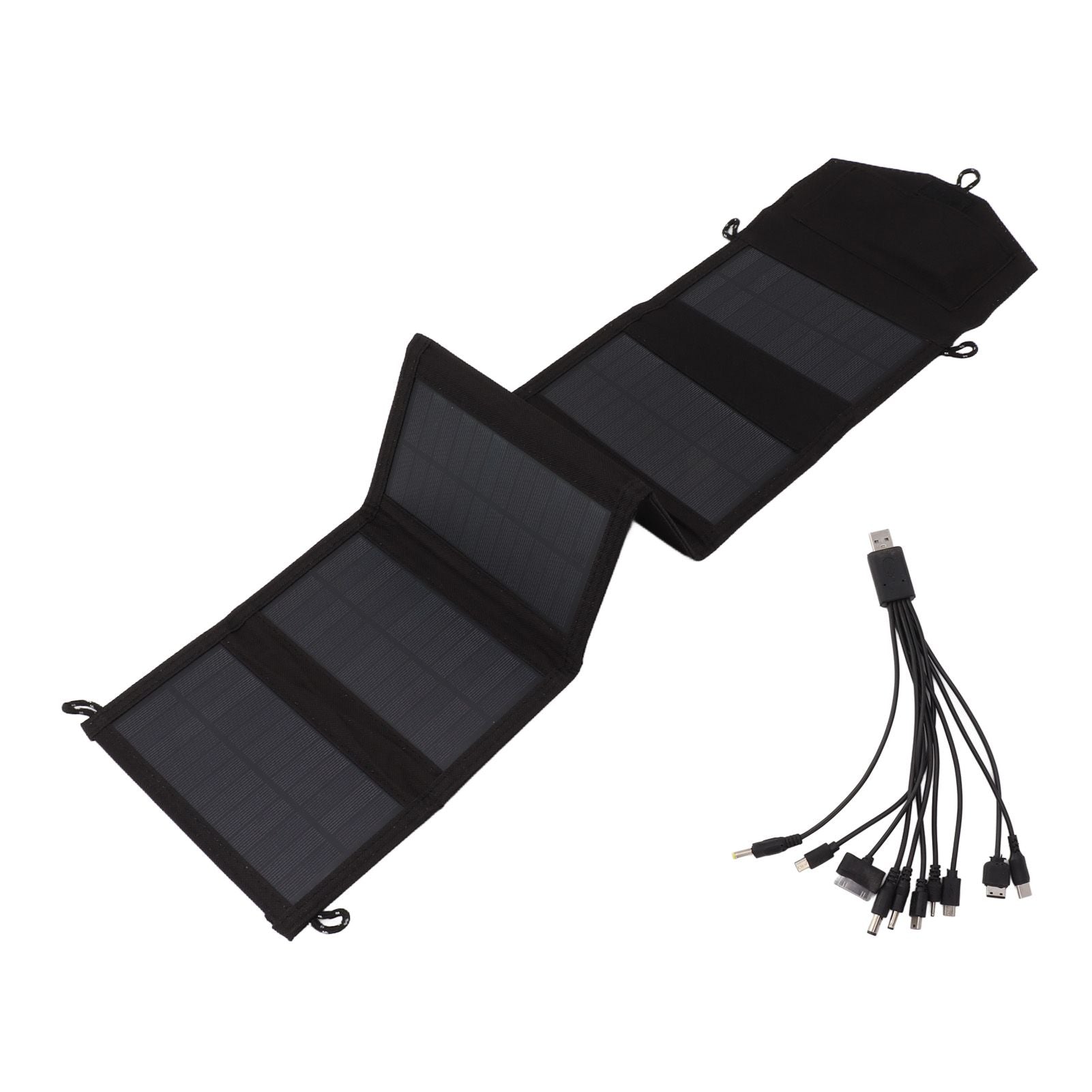 Solar Panel Charger IP65 Foldable 20W 5V USB Portable Solar Panel Charger for Smartphones Tablets