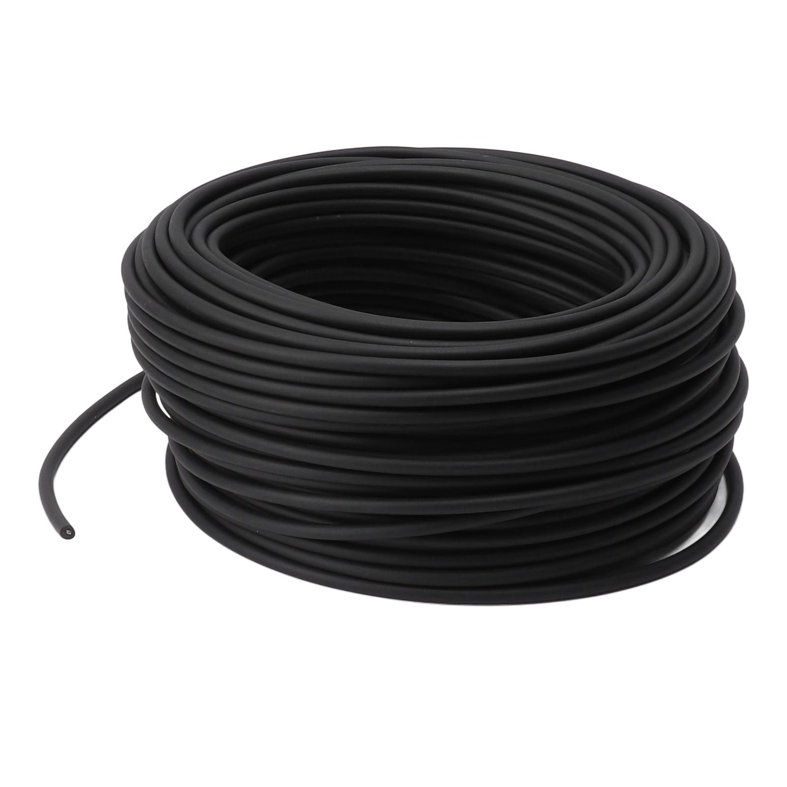 5mm Electronic Fence High Voltage Wire Alloy Inner Core Double Insulated Pulse Cable for Agriculture Garden 50m / 164.0ft