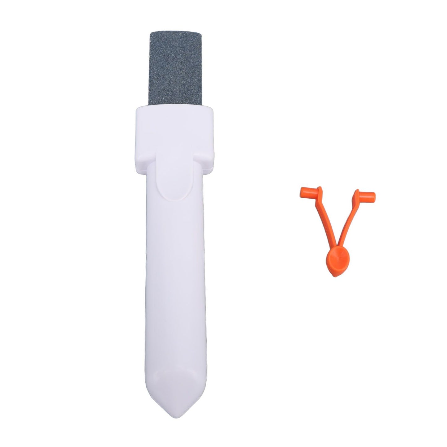 Pool Pumice Stone with V Clip Handle Stain Eraser Pumice Stick Cleaner Pool Cleaning Tool for Toilet Bowl Ring Tile Calcium Tub