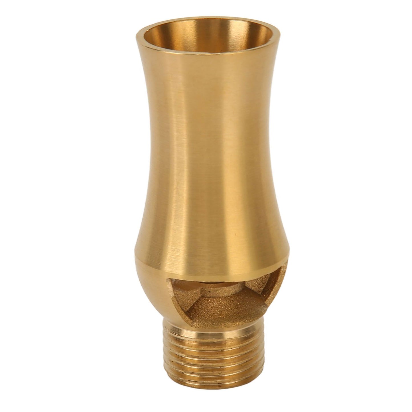 Pond Sprinkler Water Fountain Nozzle Copper Ice Tower Cascade Cedar Spray Head for Garden Pond G1/2in Male Thread 7.1cm