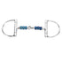 Horse Bit Stainless Steel 125mm Anti Biting Horse Mouth D Ring Snaffle Bit for Horse Farm