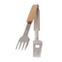 Grill Spatula Fork Tongs Durable Stainless Steel Food Tongs Multifunctional Long Handle Buffet Tongs for Camping