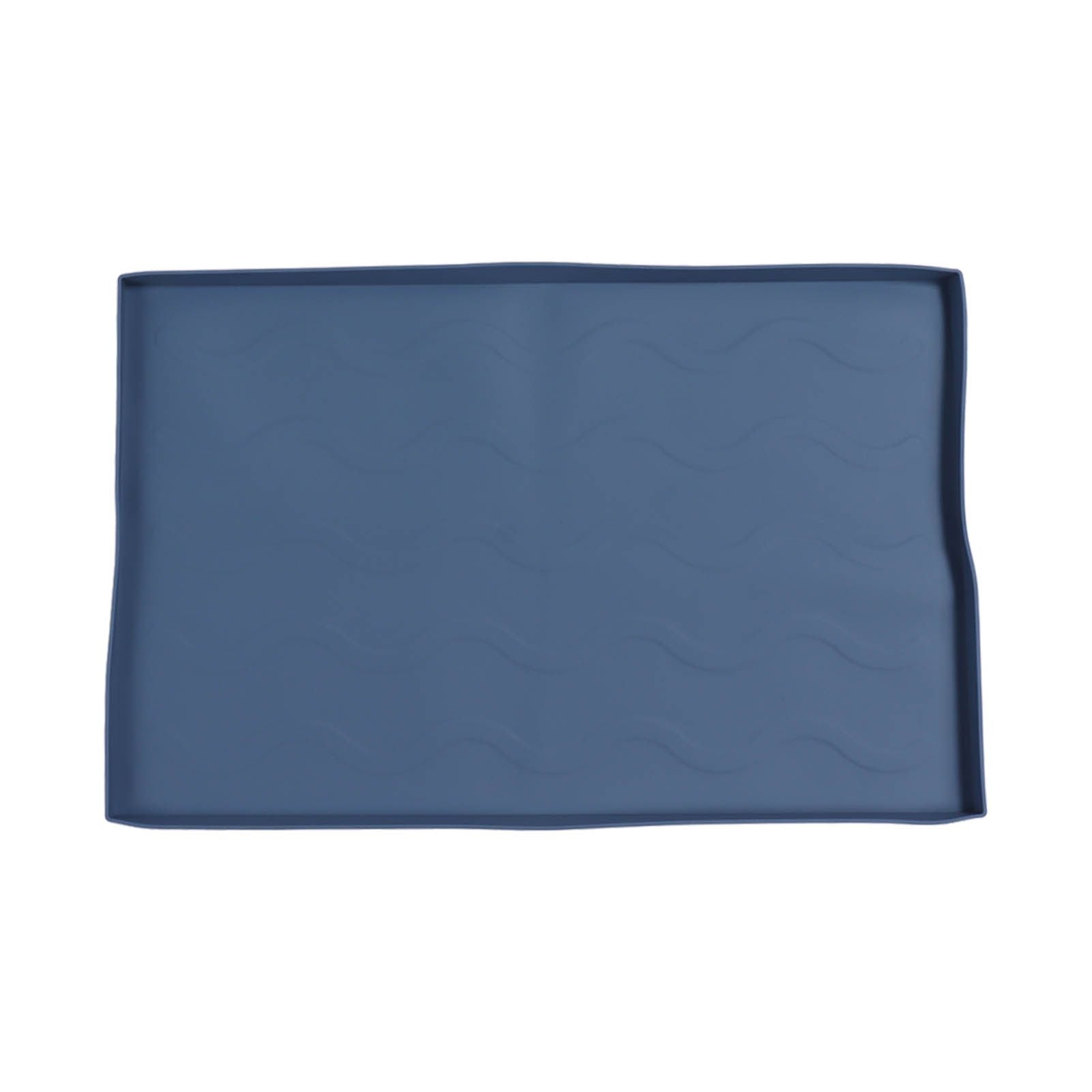 Grill Mat Silicone Blackstone Griddle Top Cover Anti Sticky Grill Protective Cover Mat 22inch Dark Blue