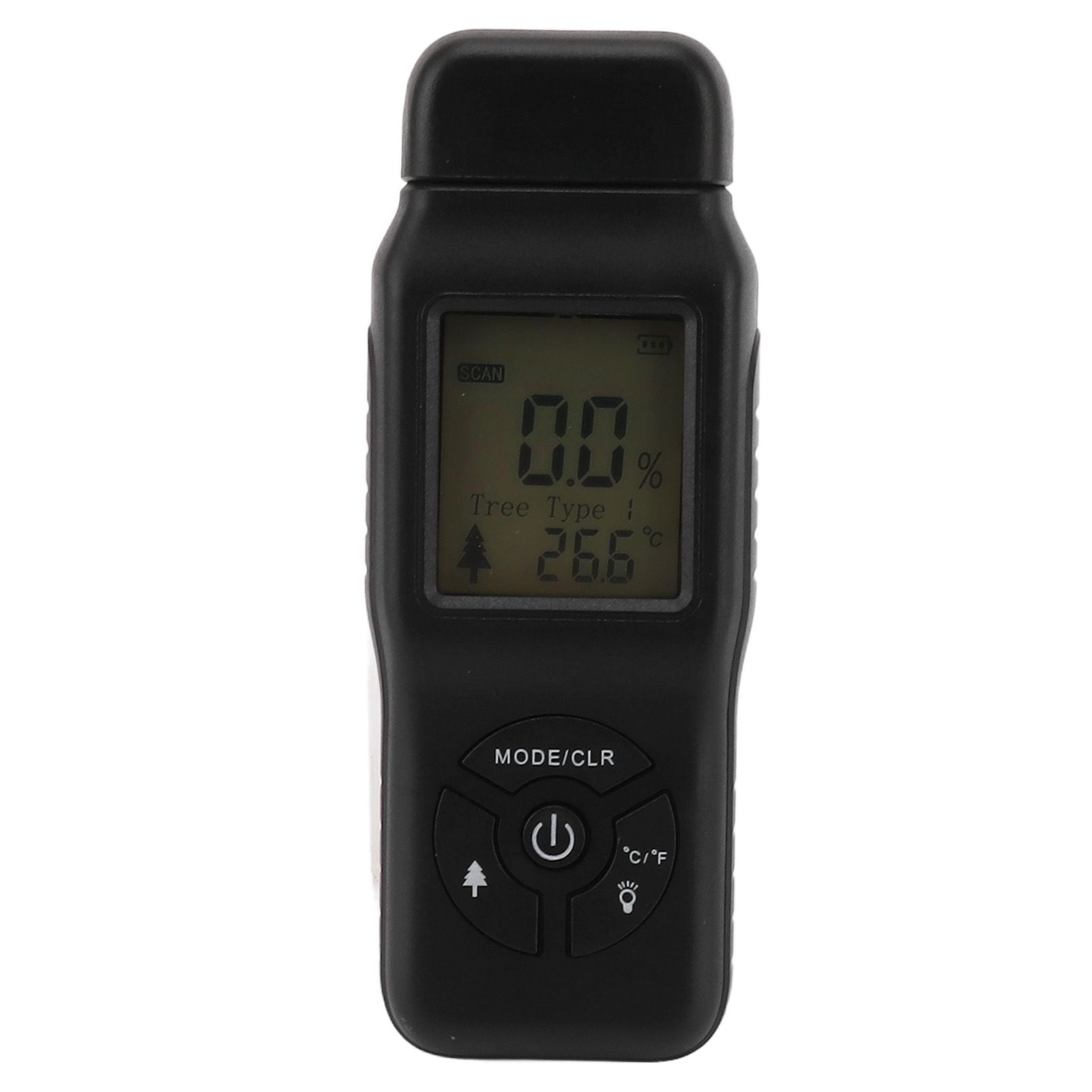 Digital Wood Moisture Meter Highly Accurate Portable Wood Humidity Tester for Building Material Paper