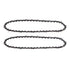 2PCS 8 Inch Chainsaw Chain High Hardness Manganese Steel Mini Chainsaw Chain for Chainsaw Accessories
