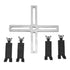 4 Jaws Adjustable Fuel Pump Removal Tool Fuel Pump Lock Ring Tool Fuel Tank Lid Cover Remove Spanner Without Adapter