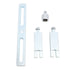 Fuel Pump Removal Tool Lock Ring Spanner Aluminum Alloy Right Angle Fuel Tank Lid Cover Remove Spanner for Repair