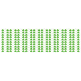 100PCS Greenhouse Arch Frame Double Head Plastic Clip Heating Press Film Clip Clamp 4mm
