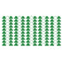 50Pcs Greenhouse Clamp PE Plastic 2 Head Plant Film Clamp Soil Sheet Clip for Horticulture 8mm / 0.31in