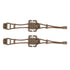 2Pcs Backpack Binding Clip MOLLE Gear Organizer Fastener Elastic Binding Buckle Carabiner Clip Bags Clasp Cord Fix Gear Elastic Strap Khaki