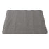 Indoor Non Slip Mat PVC Textured Bath Tub Shower Mat Water Proof Grey Bathroom Rug
