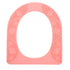 Four Season Universal Toilet Seat Cover Washable Silicone Non Slip Toilet Seat Cover Pad Pink