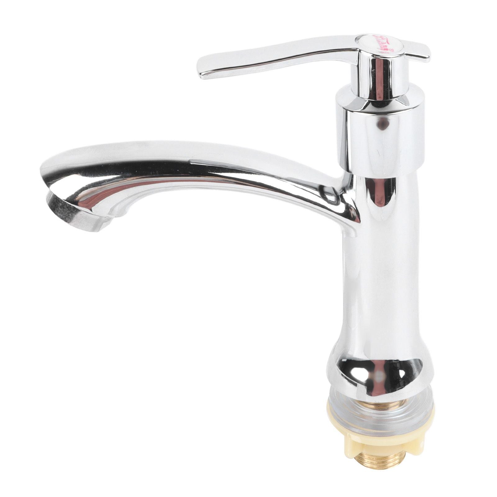Single Cold Water Tap Water Saving Easy Control Water Flow Minimalist Modern Zinc Alloy Bathroom Sink Faucet