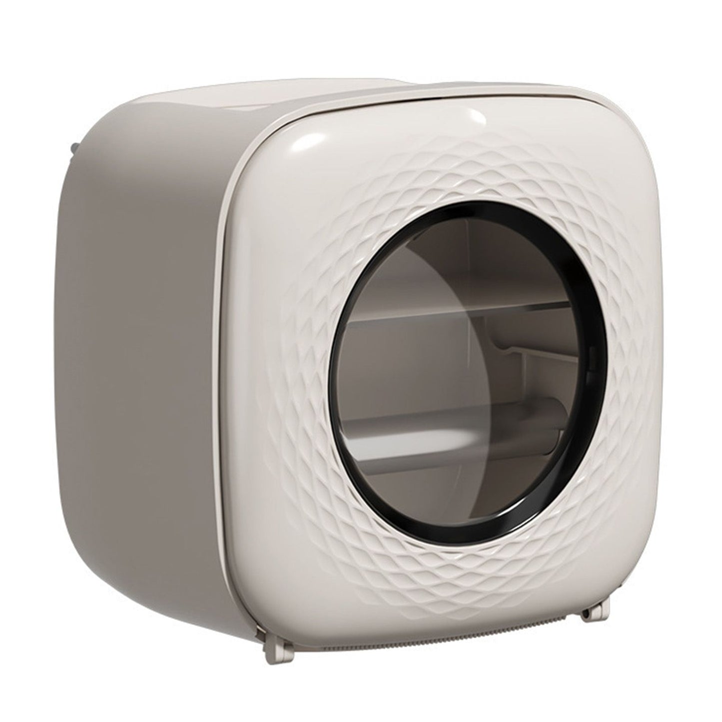 Toilet Paper Bathroom Set Box Punch Free Waterproof for Tissue Wall Mounted Decoration Light Khaki