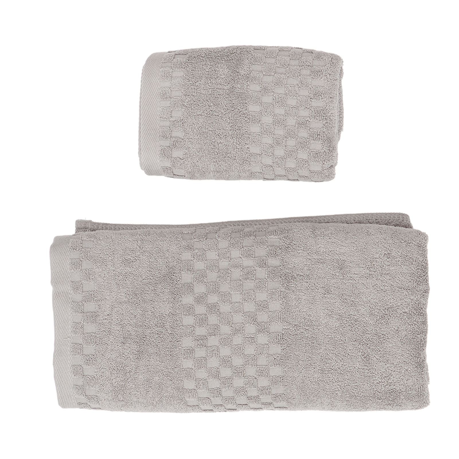 1 Bath Towel 1 Hand Towel Pure Quick Drying Absorbent Cotton Bath Towel Set for Adults 70x140cm