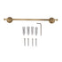 Bathroom Towel Bar 19.7in Sturdy Copper Elegant Retro Style Hand Towel Holder with Screws Hex Wrench for Home Kitchen Antique