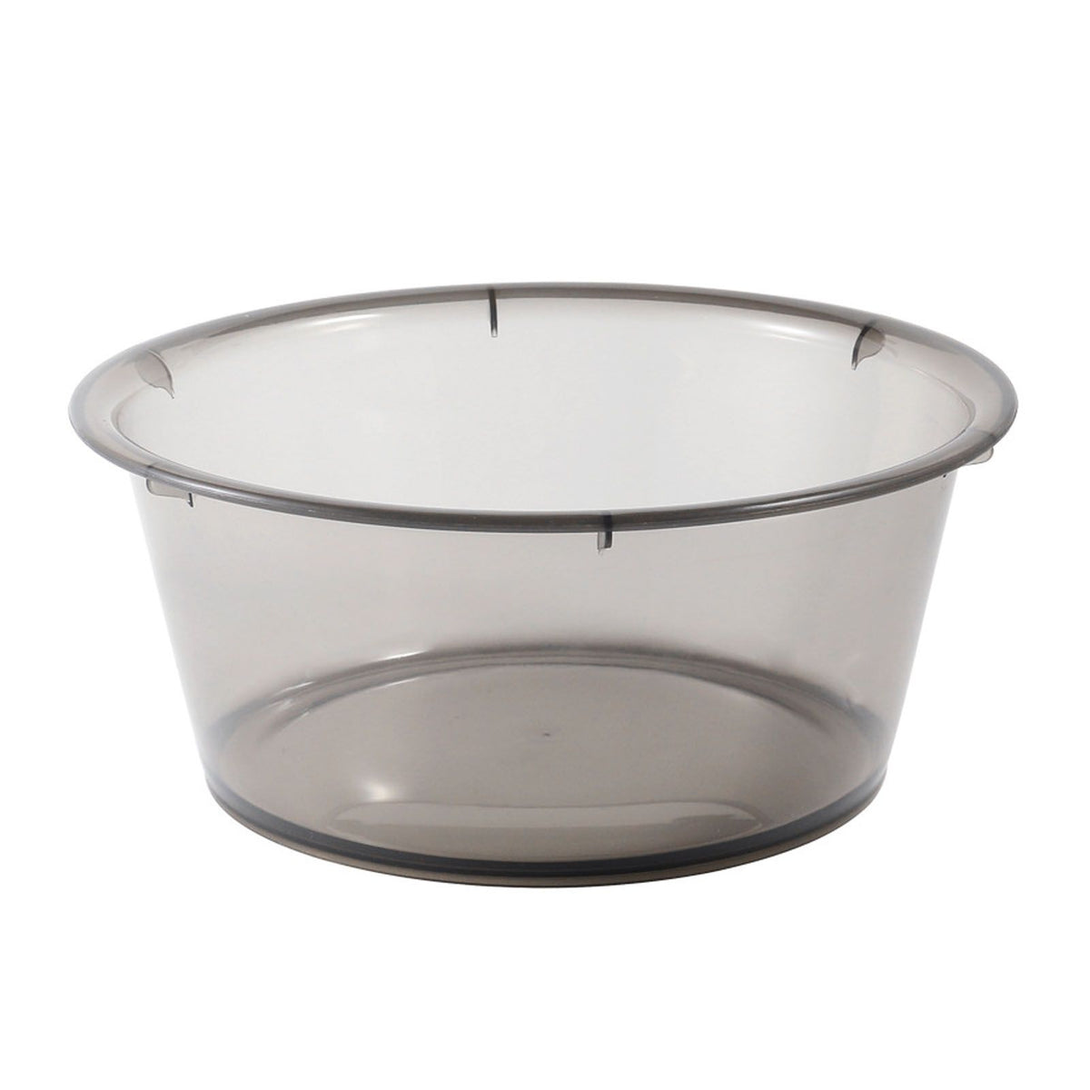 Large Transparent Laundry Basin Household Plastic Simple Thickened Washbasin Student Dormitory Plastic Basin Grey
