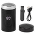 Electric Beard Trimmer USB Rechargeable IP7X Waterproof Washable 65000RPM Portable Digital Beard Trimming Groomer