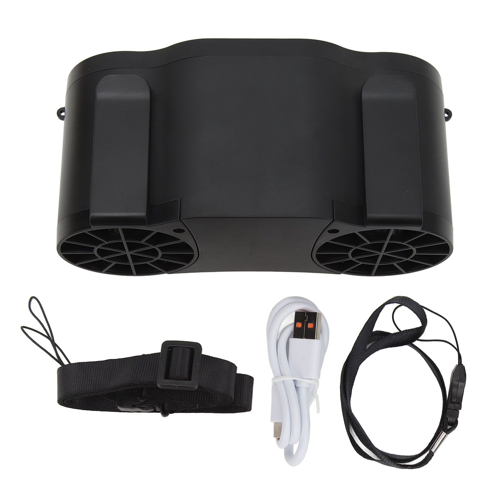 3 in 1 Portable Waist Fan Wind Speed Adjustable 20000mAh Electric Body Fan for Outdoor Work