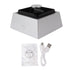 2 in 1 Purifier Ashtray Non Slip 1200mAh Light Weight USB Type C Smokeless Ashtray Air Purifier for Indoor Office Silver