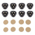 8PCS Mini Caster Wheels Self Adhesive 360 Degrees Swivel Easy Installation Stainless Steel Sticky Pulley for Appliance