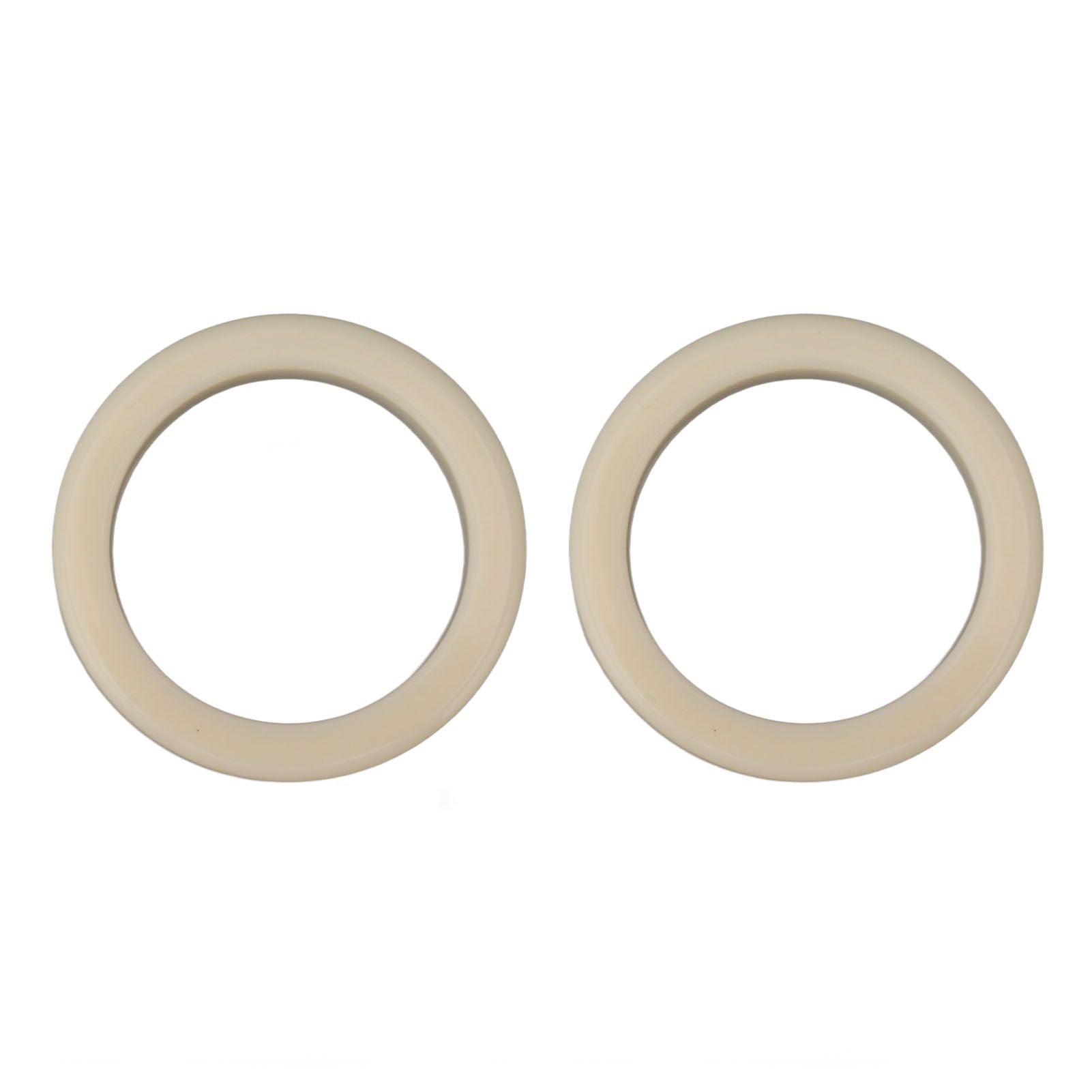 2Pcs 54mm Silicone Steam Ring Silicone Gasket for Breville 8 Series 870 878 880 860 840 Grouphead Gasket Replacement Part Beige
