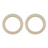 2Pcs 54mm Silicone Steam Ring Silicone Gasket for Breville 8 Series 870 878 880 860 840 Grouphead Gasket Replacement Part Beige