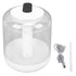 1000ml 1L Aromatherapy Diffuser Fine Spray Humidifier for Bedroom Household Office KC 019 White