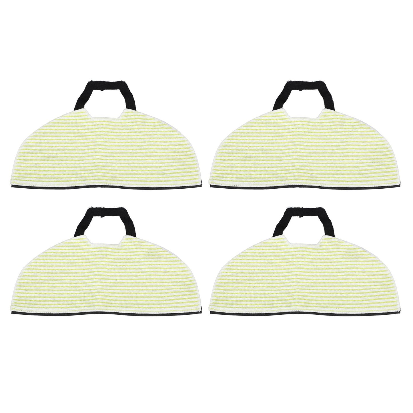 4pcs Vacuum Mop Pads Shed Resistant Highly Absorbent Reusable Mop Cloth Pad for Shark RV2410WD RV2610WD