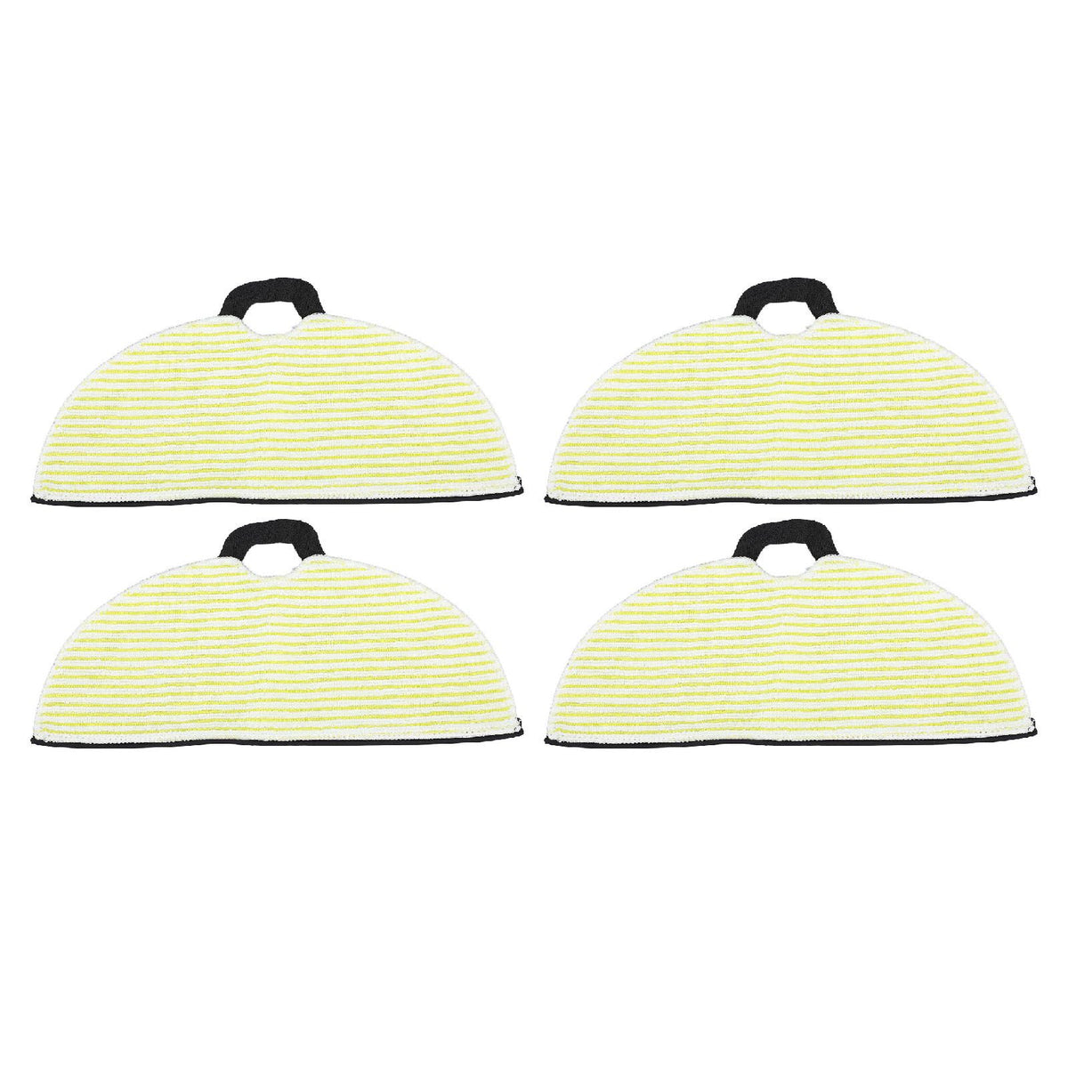 4 Pcs Vacuum Mop Replacement Pads Fiber Reusable Washable Super Absorbent Robot Vacuum Mop for Shark RV2001WD RV2002WD