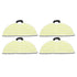 4 Pcs Vacuum Mop Replacement Pads Fiber Reusable Washable Super Absorbent Robot Vacuum Mop for Shark RV2001WD RV2002WD