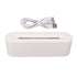 Flame Diffusers 7 Colors USB Portable Practical Simple Operation Fire Air Humidifier for Room Bedroom Office White