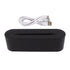 Flame Diffusers 7 Colors USB Portable Practical Simple Operation Fire Air Humidifier for Room Bedroom Office Black