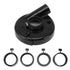 Angle Grinder Dust Cover Dust Shroud Rubber Easy Operation Elastic Dust Guard for 7in Angle Grinder